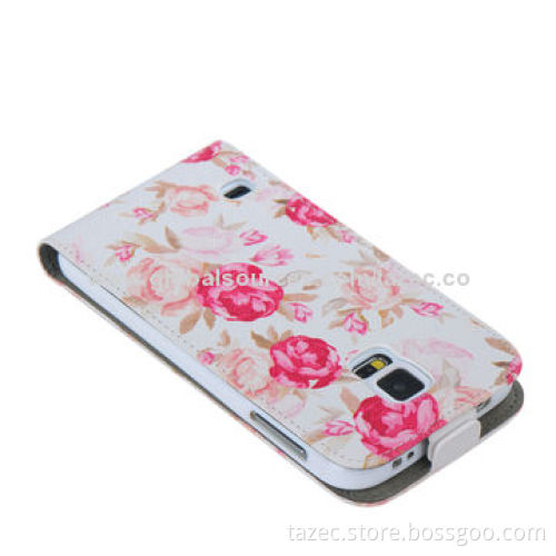 PU Leather Cases, Available in Various Colors and Used for Samsung Galaxy S4